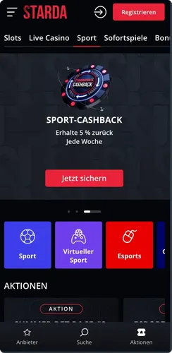 Sport Starda app 