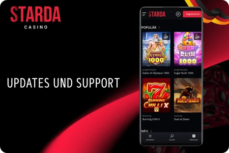 Starda Casino Android App – Updates und Support für deutsche Nutzer