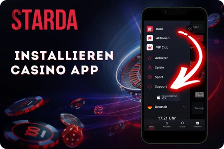 Starda installieren Sie App auf iOS 