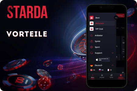 Starda Casino Online Vorteile
